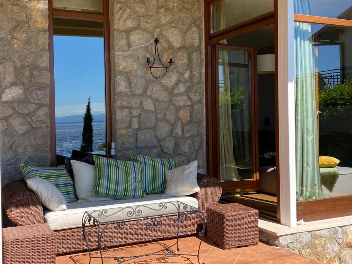 Villa Lovran - 150M To The Beach - Infinity Pool - Incredible Sea View - Fitness Room Extérieur photo