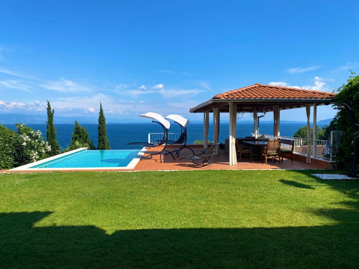 Villa Lovran - 150M To The Beach - Infinity Pool - Incredible Sea View - Fitness Room Extérieur photo