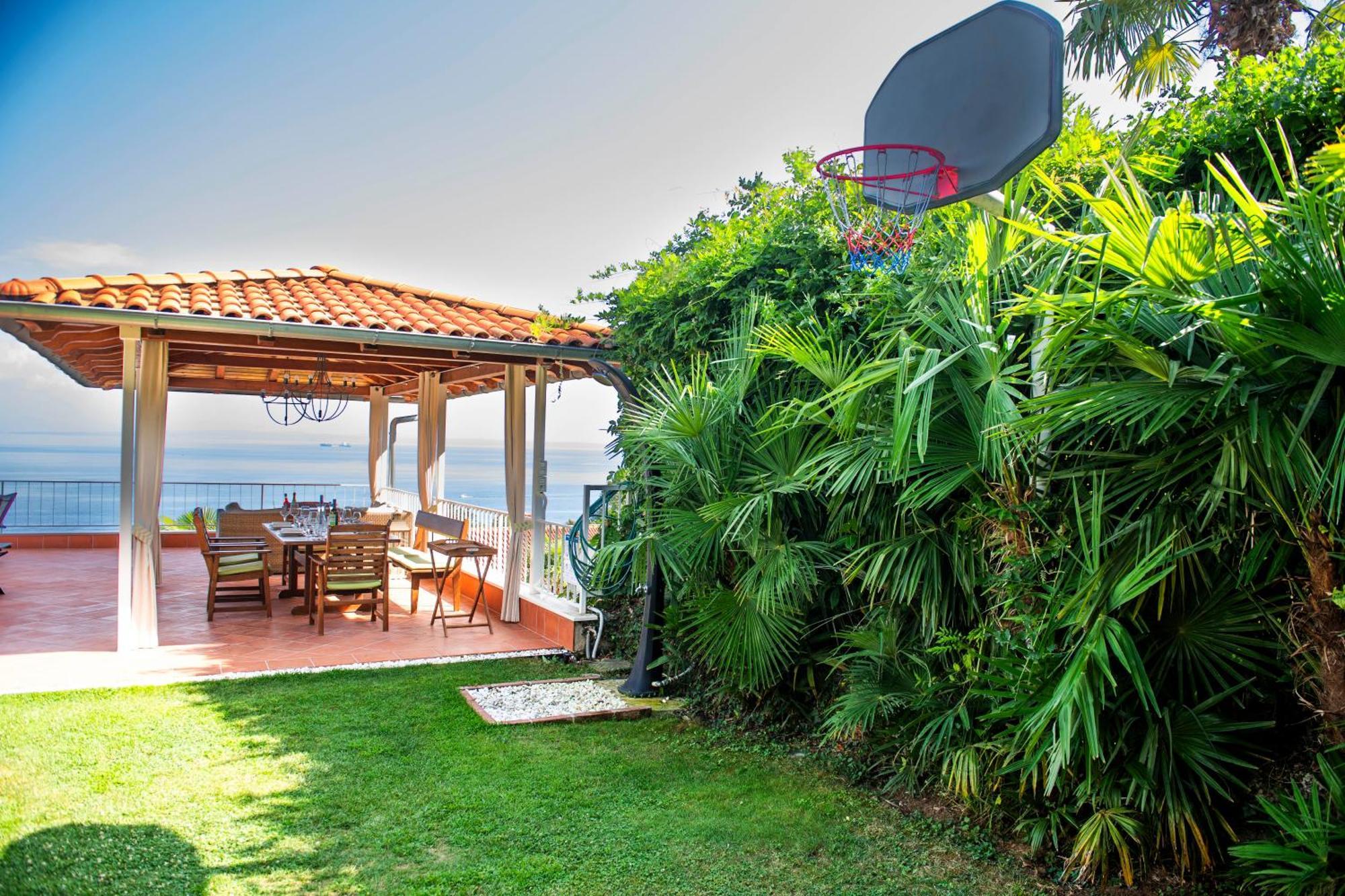 Villa Lovran - 150M To The Beach - Infinity Pool - Incredible Sea View - Fitness Room Extérieur photo